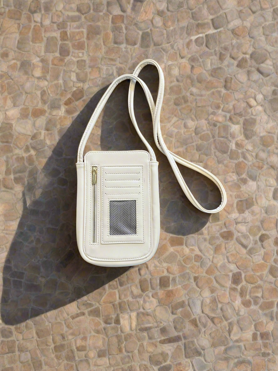 Parker Phone Crossbody Bag | Cream