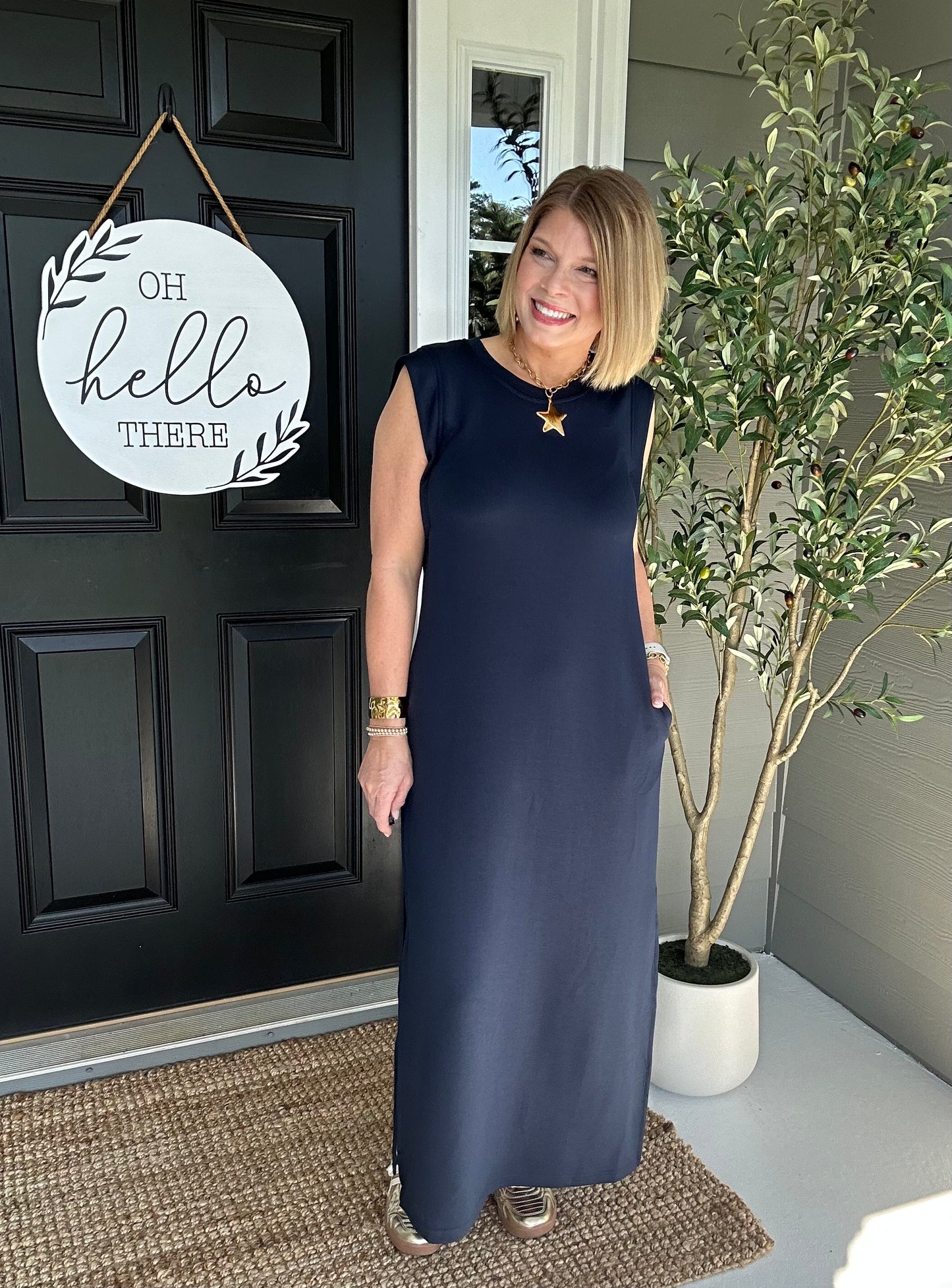 All Day Long Maxi | Navy