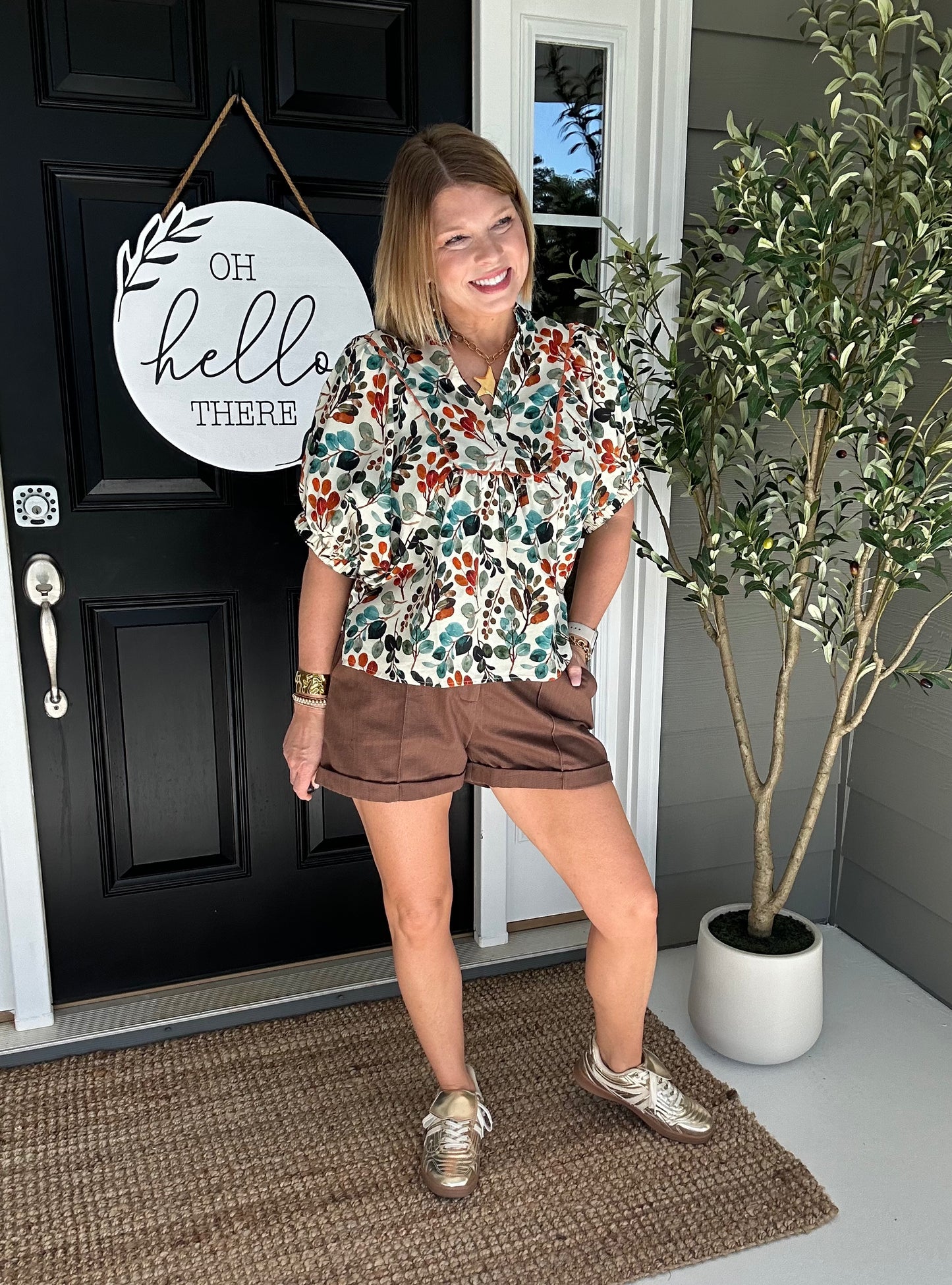 City Bloom Top | Floral