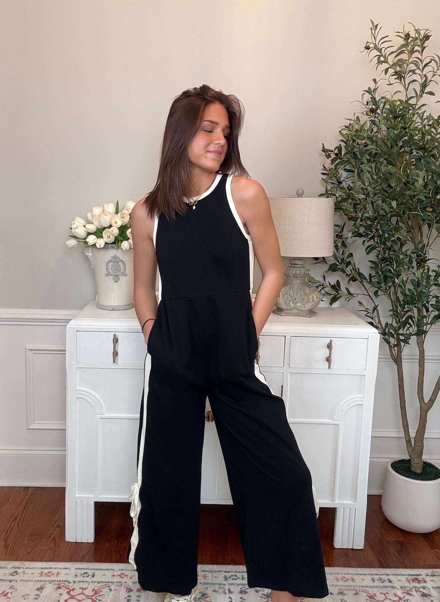 Live Free Active Jumpsuit | Black