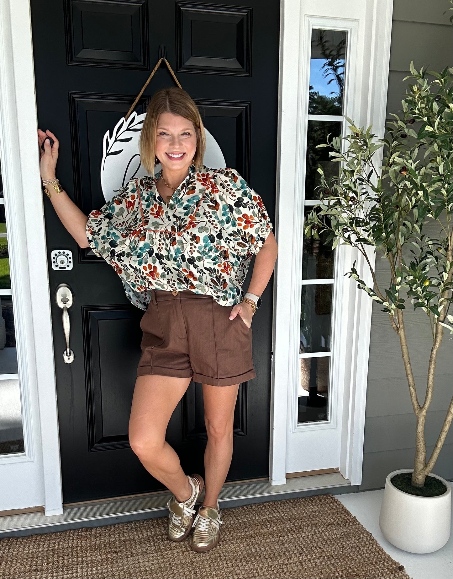 City Bloom Top | Floral