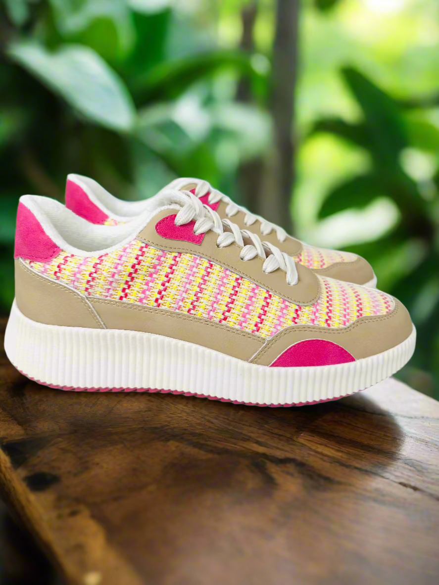 Parma Sneaker | Pink - The Sassy Rack
