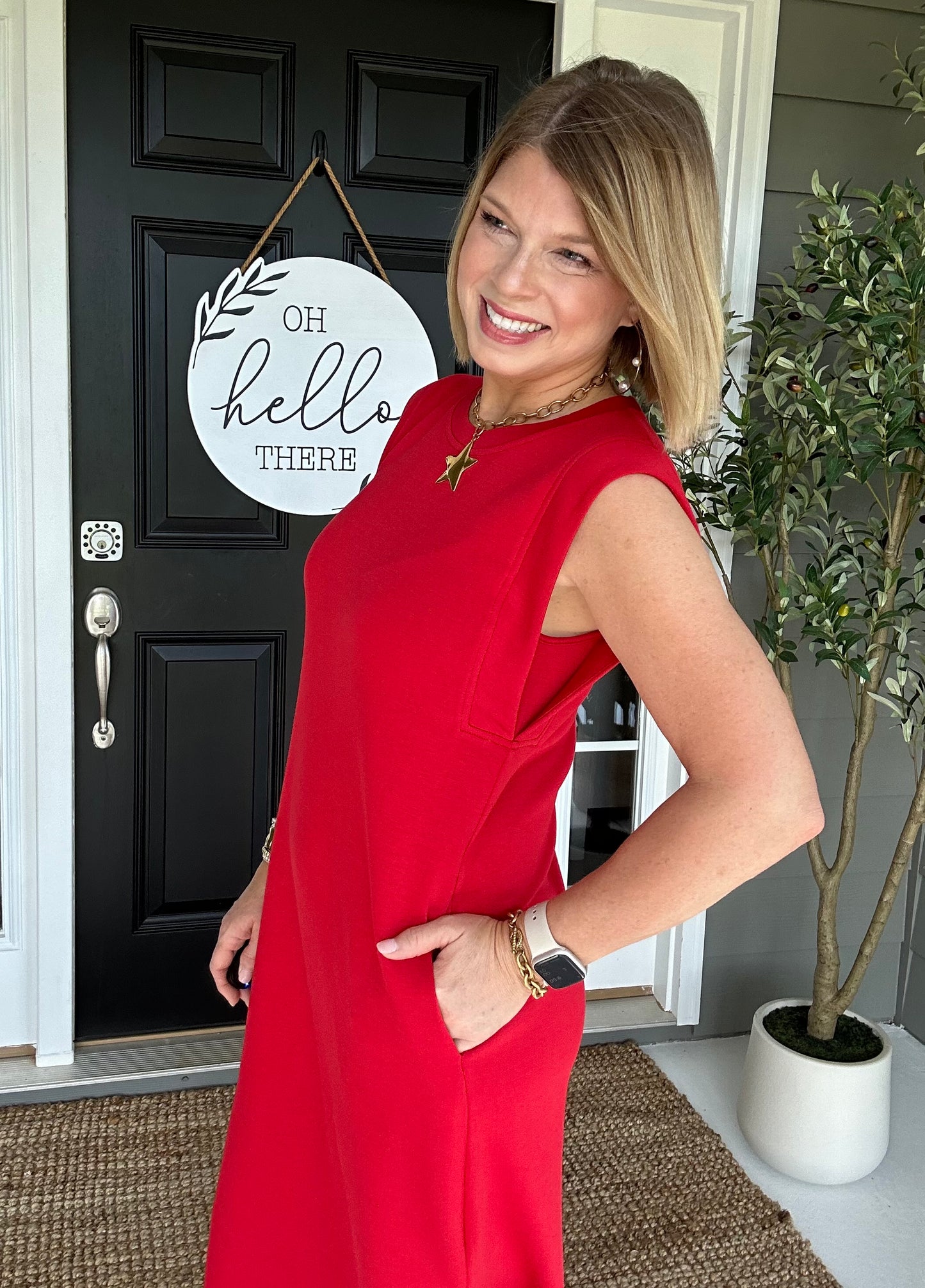All Day Long Maxi | Red