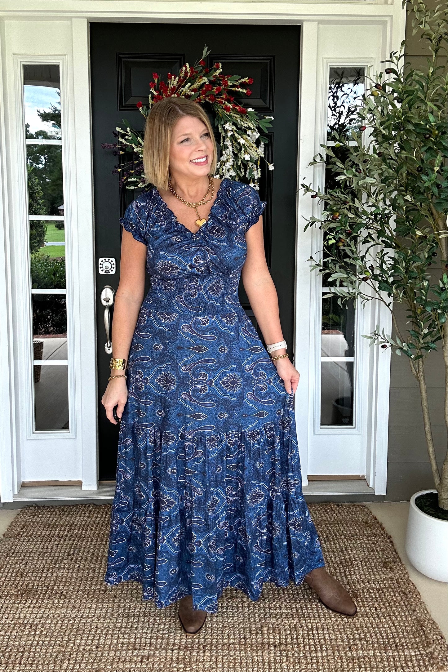 Santa Fe Maxi | Blue