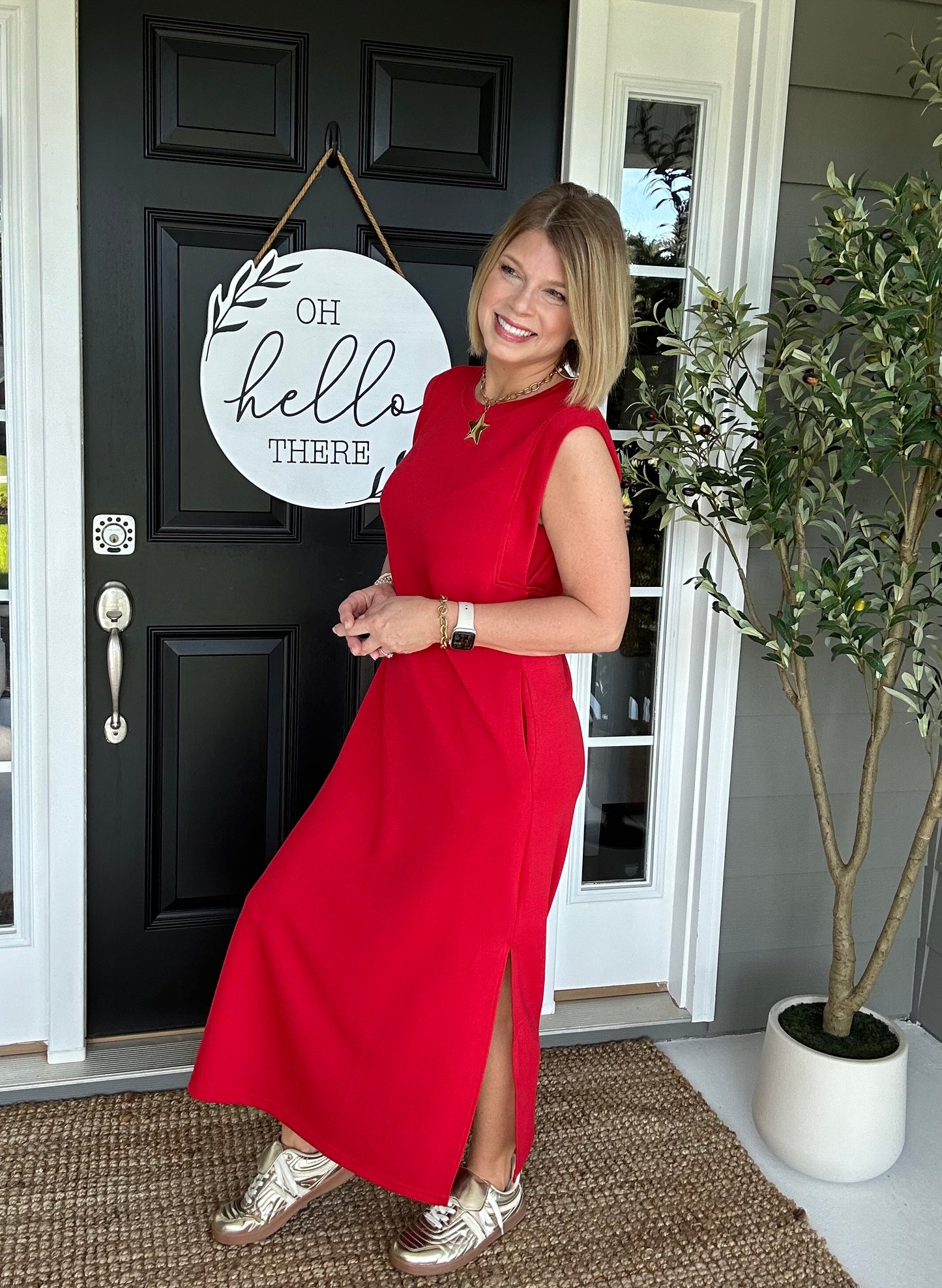 All Day Long Maxi | Red