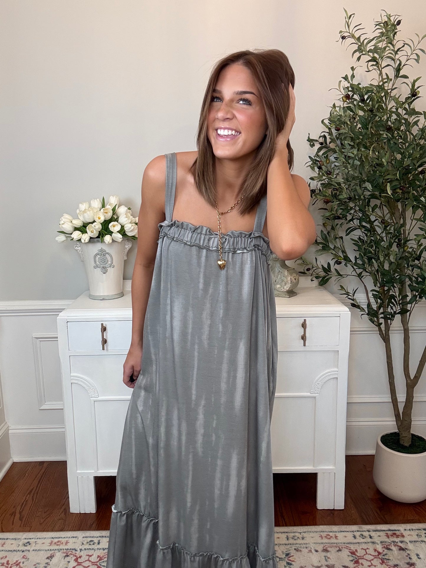 *LAST ONE* Graceful Maxi | Lt. Olive