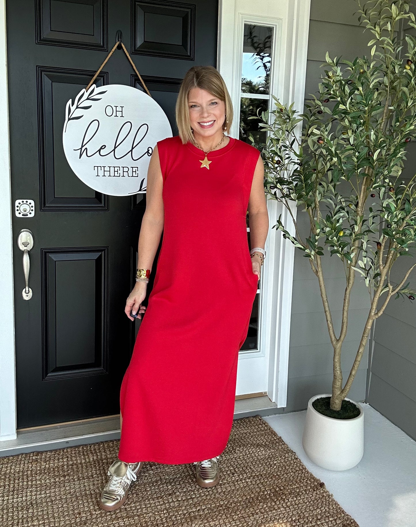 All Day Long Maxi | Red