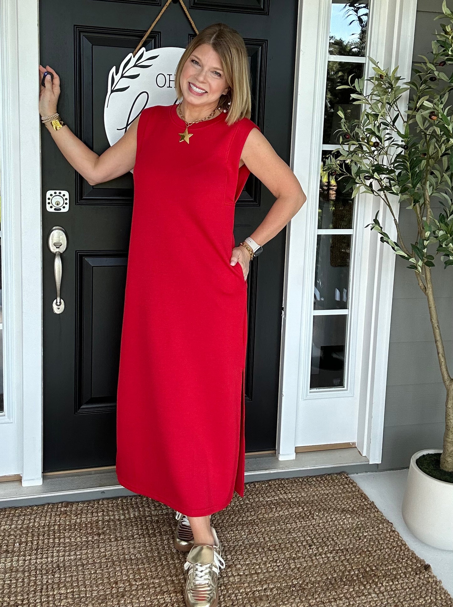 All Day Long Maxi | Red