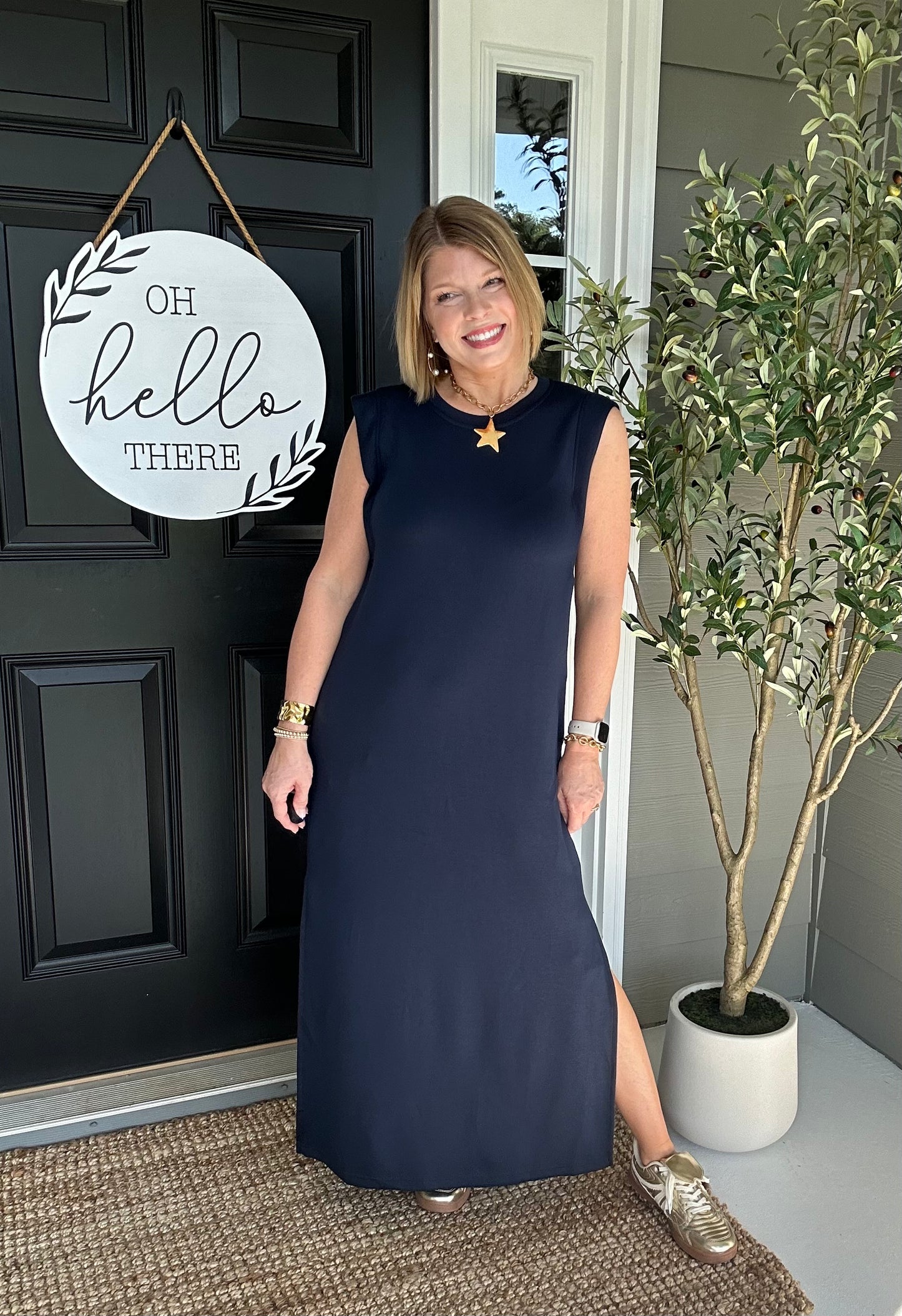 All Day Long Maxi | Navy