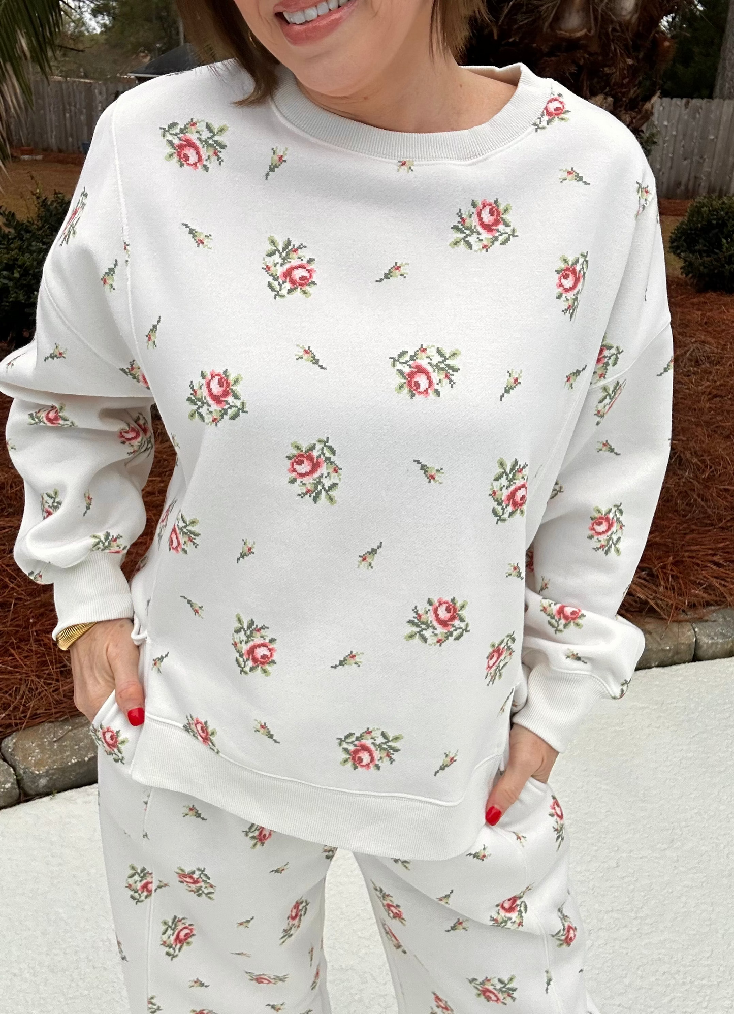 Posy Barrel Fleece Set