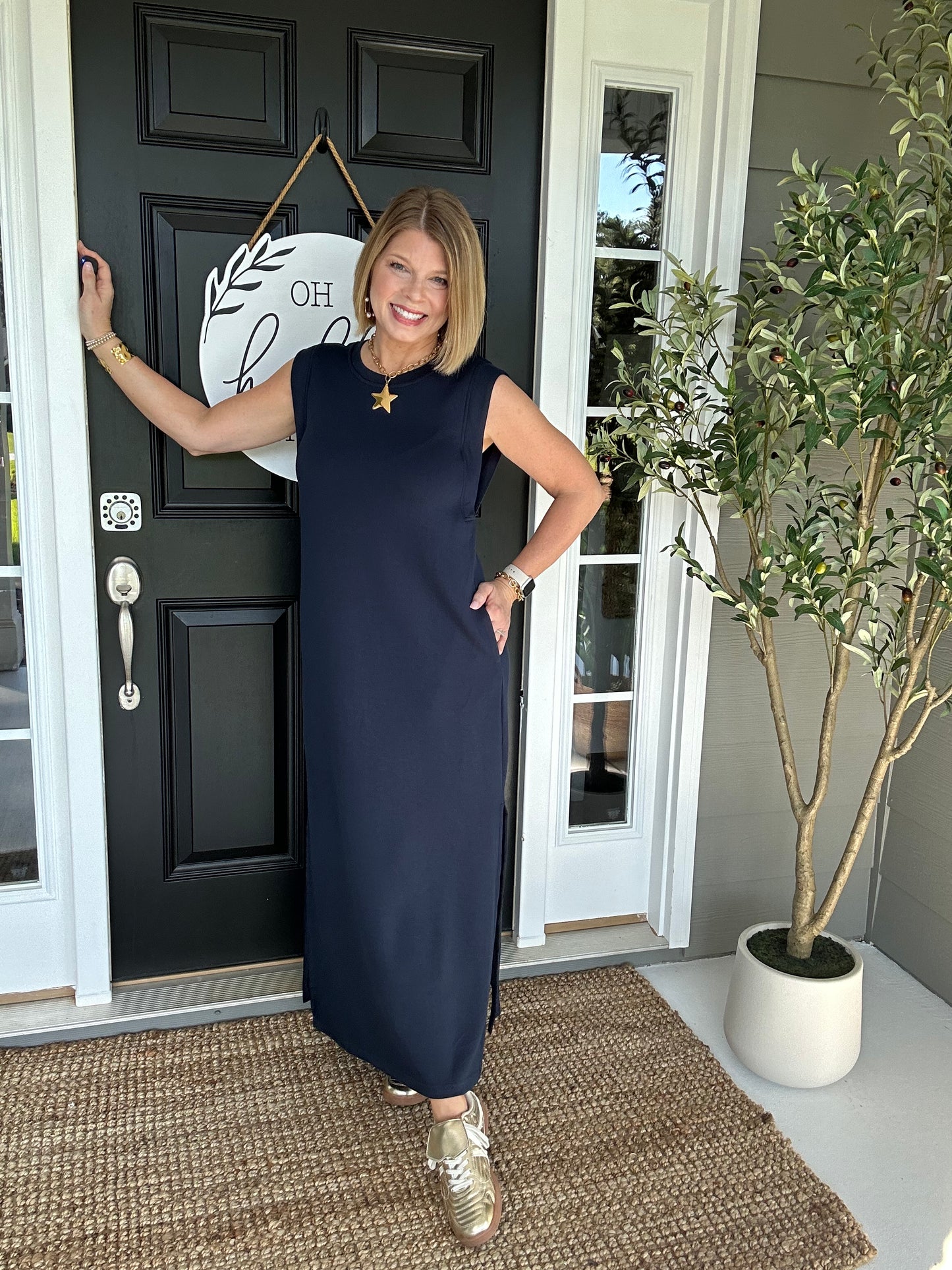 All Day Long Maxi | Navy