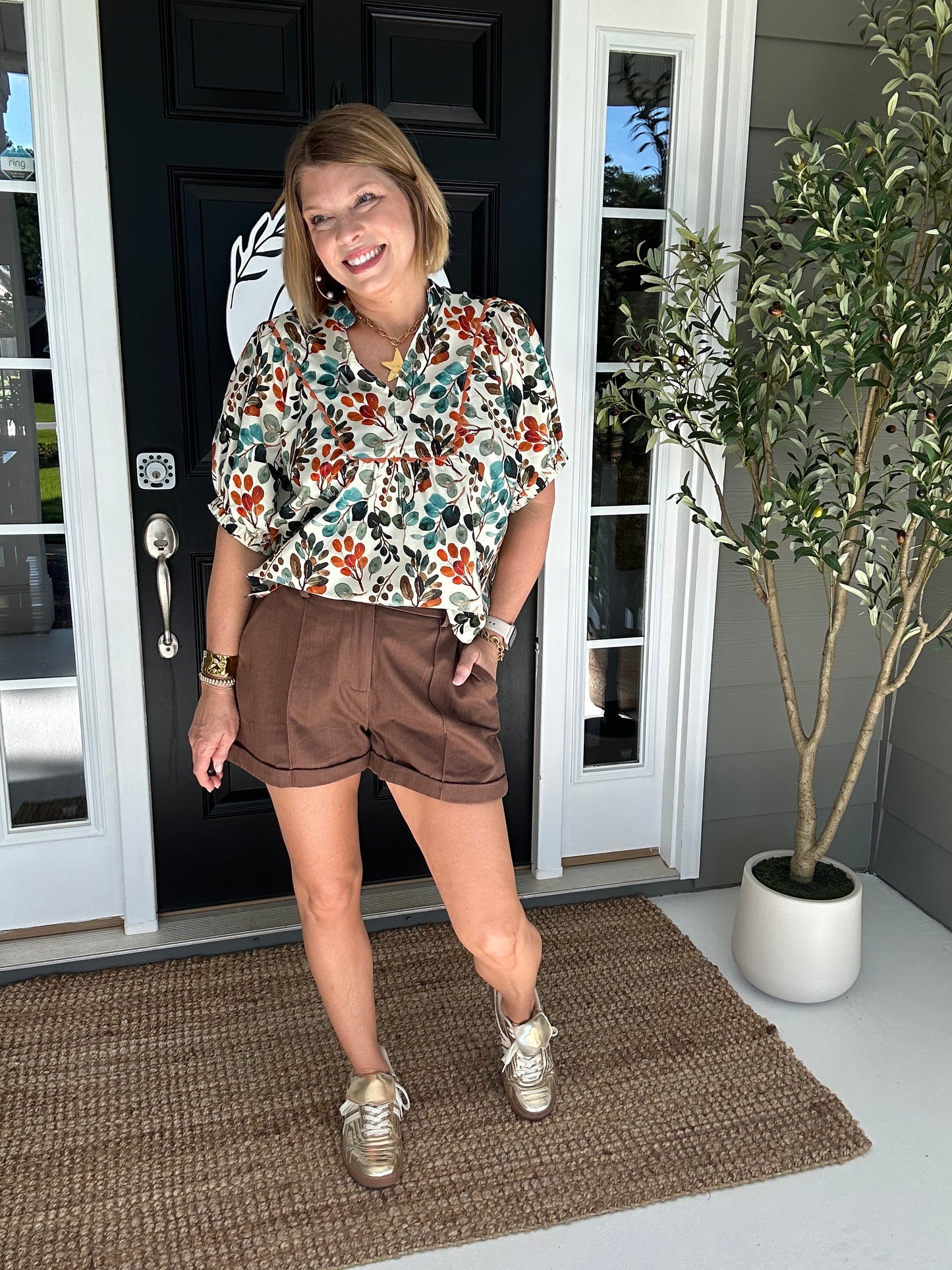City Bloom Top | Floral