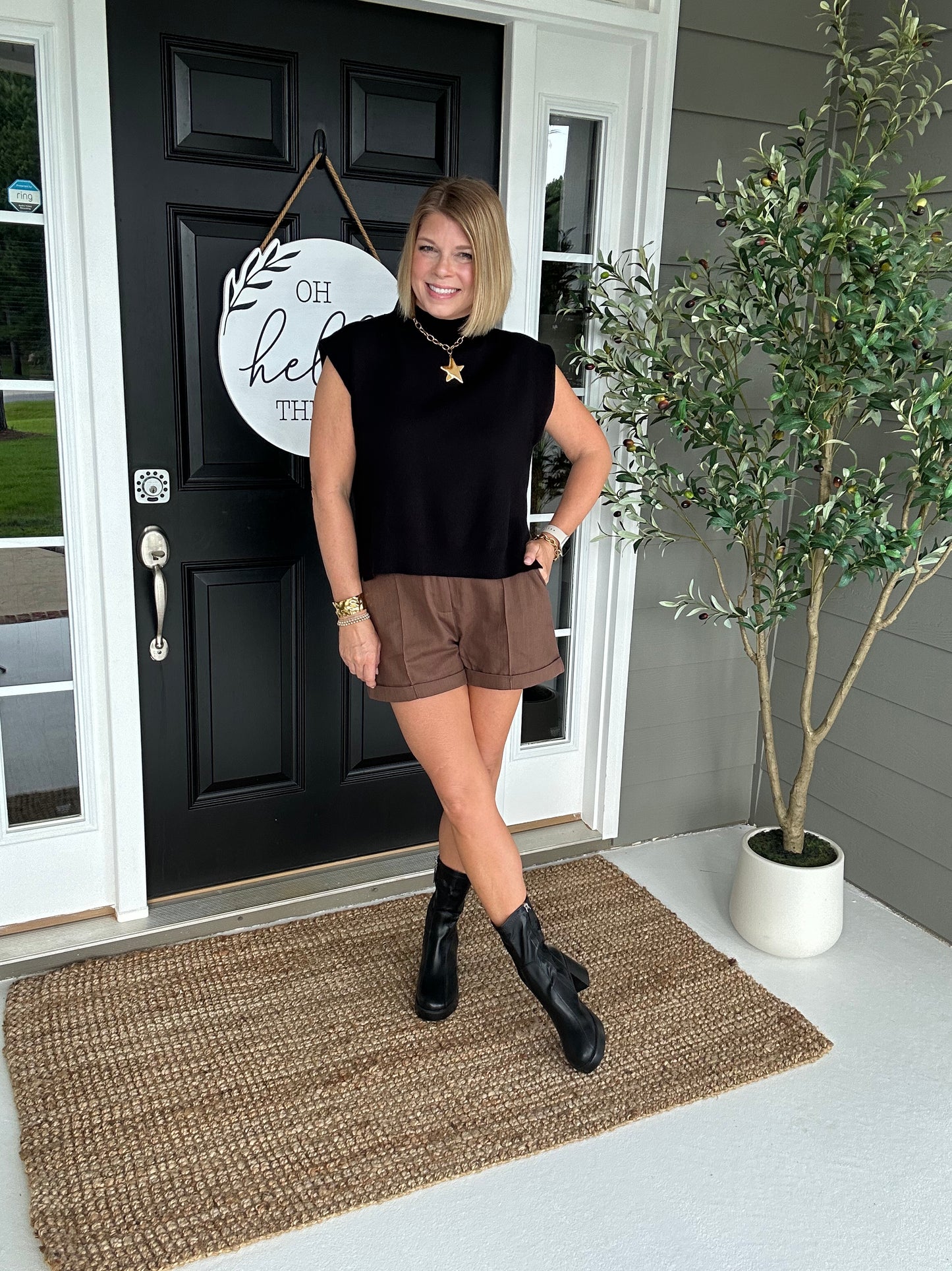 Autumn Shorts | Brown