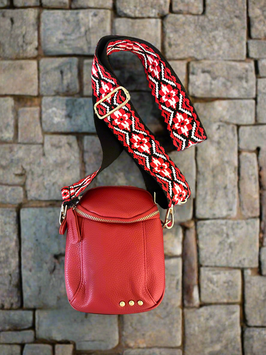 Ellie Crossbody Bag | Red