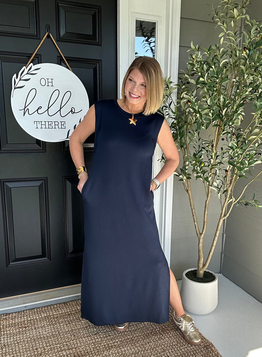 All Day Long Maxi | Navy