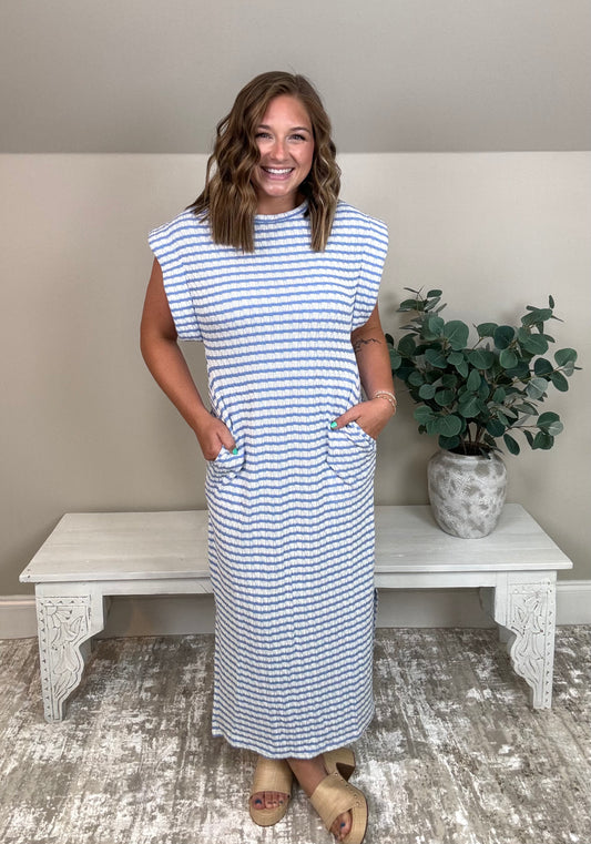 Coastal Getaway Maxi | Lt. Blue