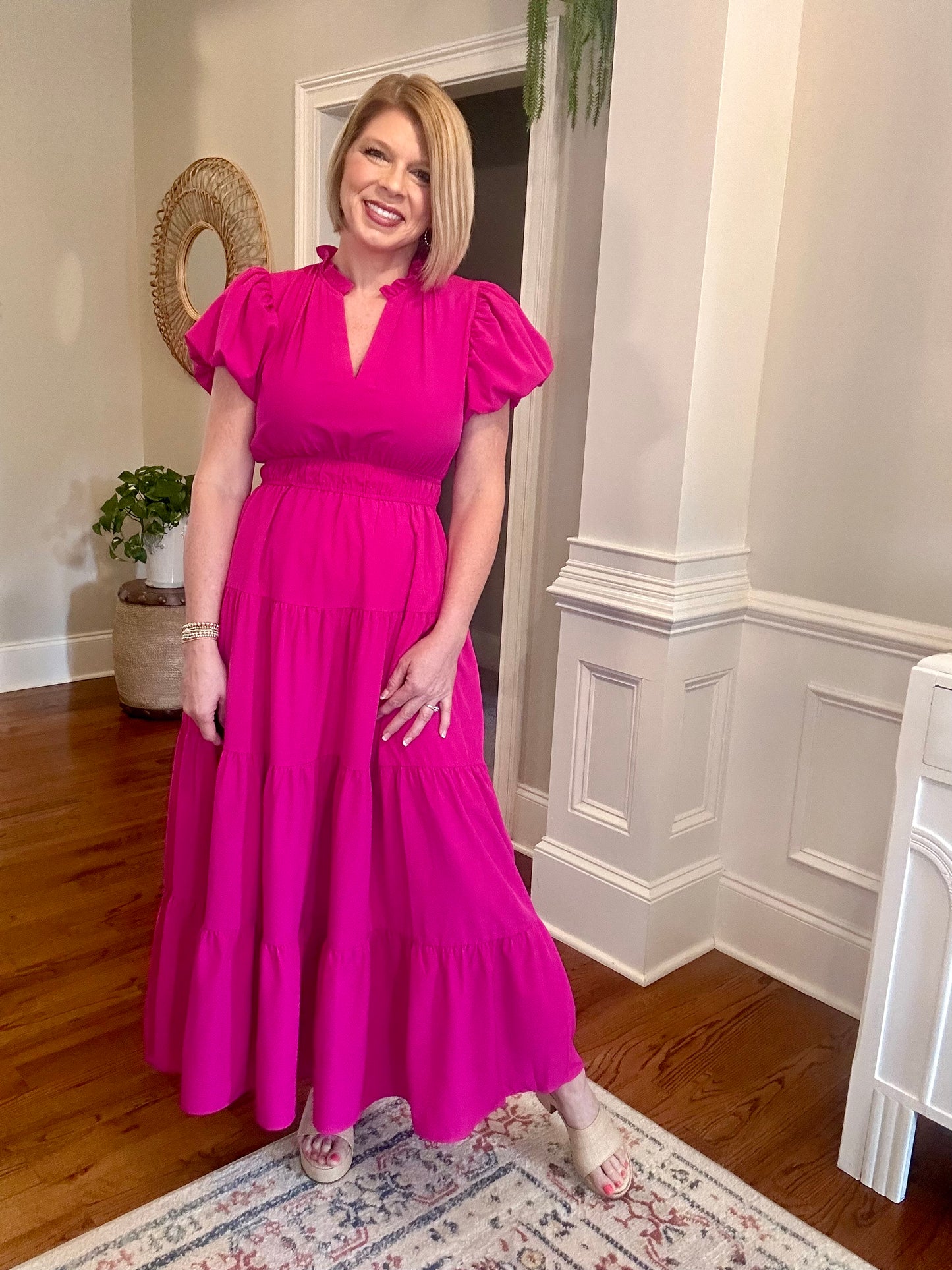 Feeling Pretty Maxi | Magenta