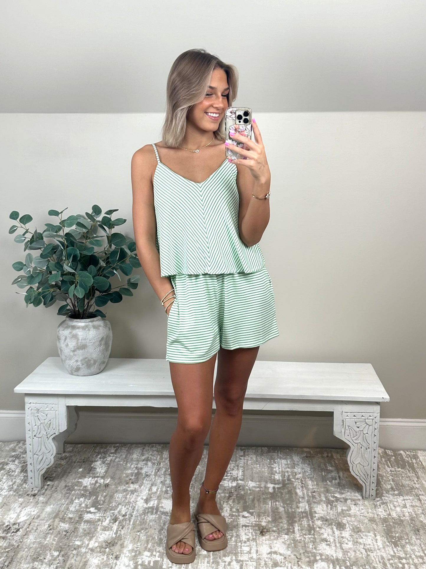 Double Flare Romper | 2 Colors