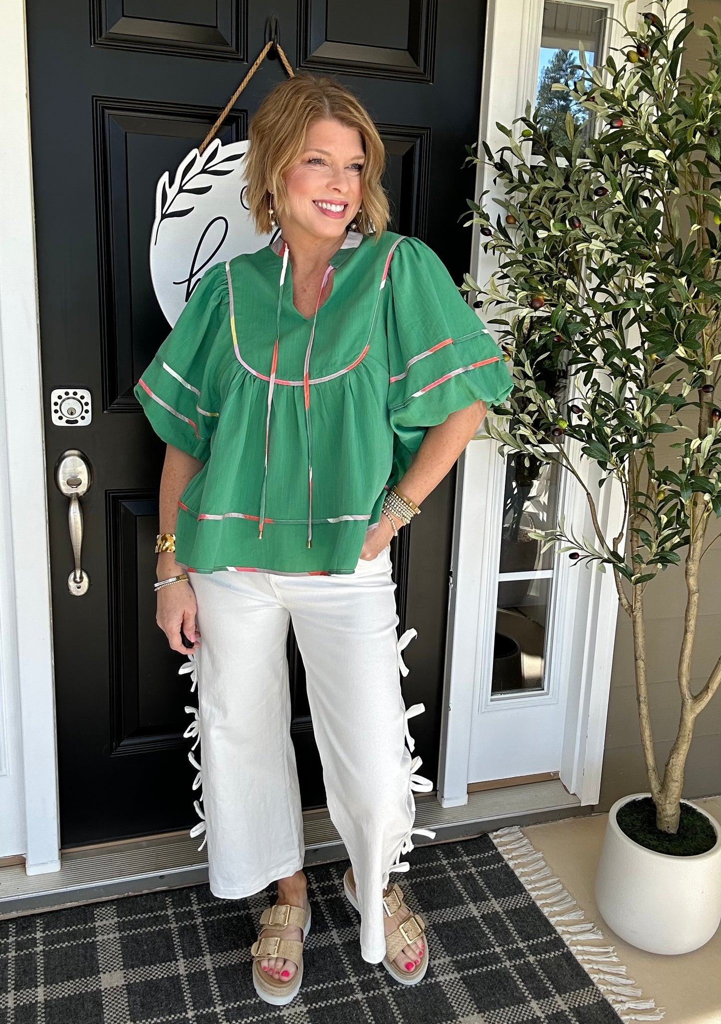*LAST ONE* Make A Wish Top | Green