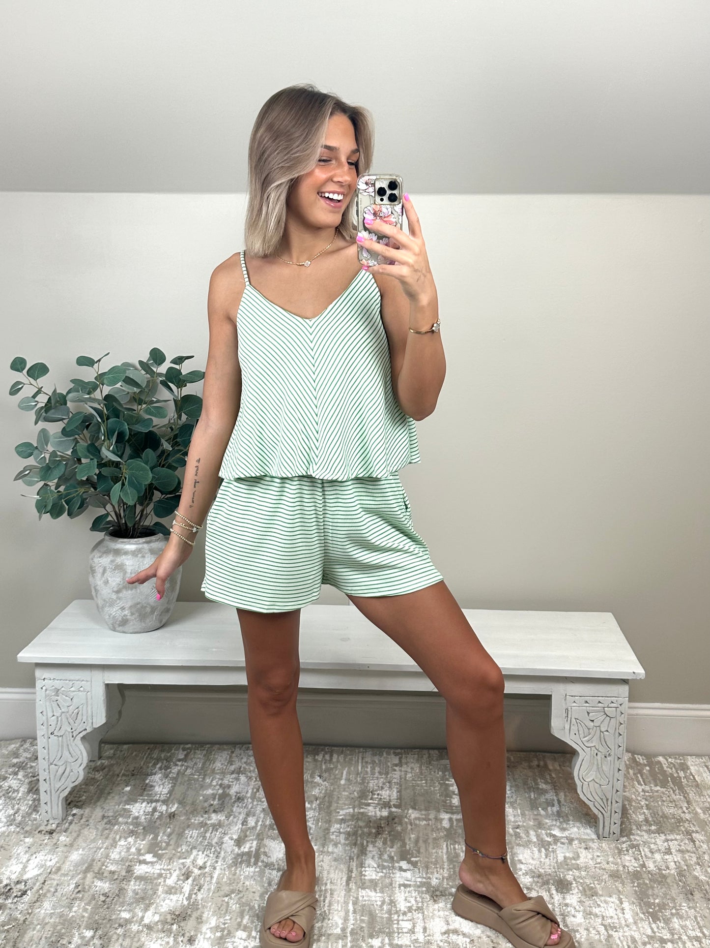 Double Flare Romper | 2 Colors