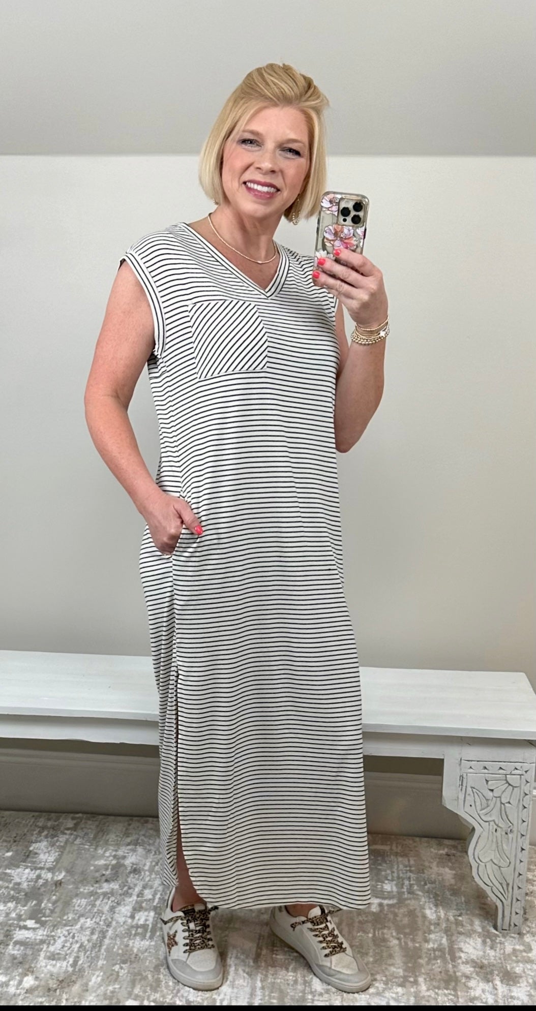 The Soft Stripe Maxi | 2 Colors