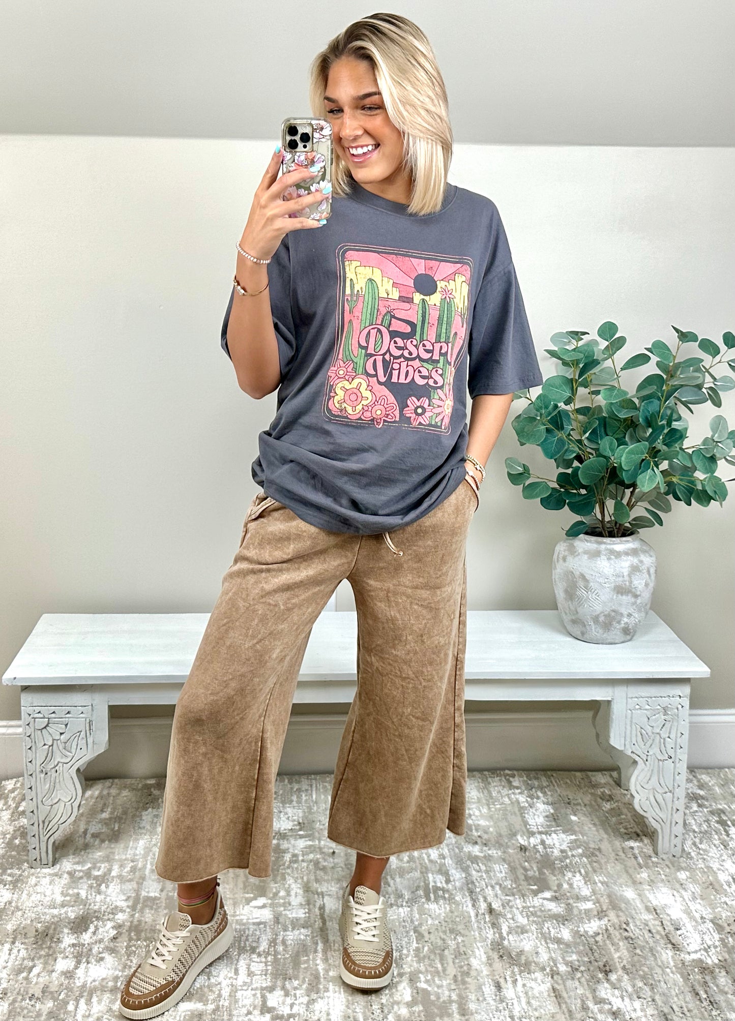 Everyday Fleece Crop Pant | 2 Colors