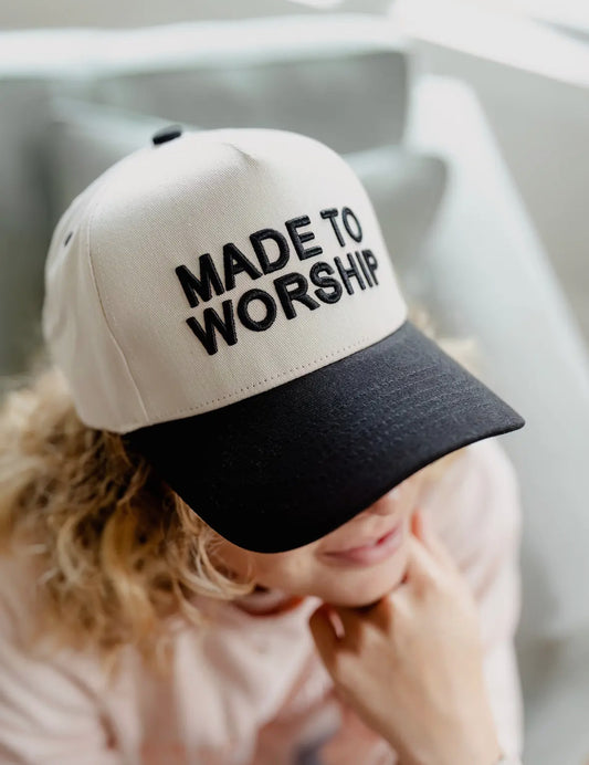 *LAST ONE* Made To Worship Trucker Hat | Black