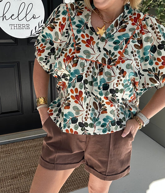 City Bloom Top | Floral