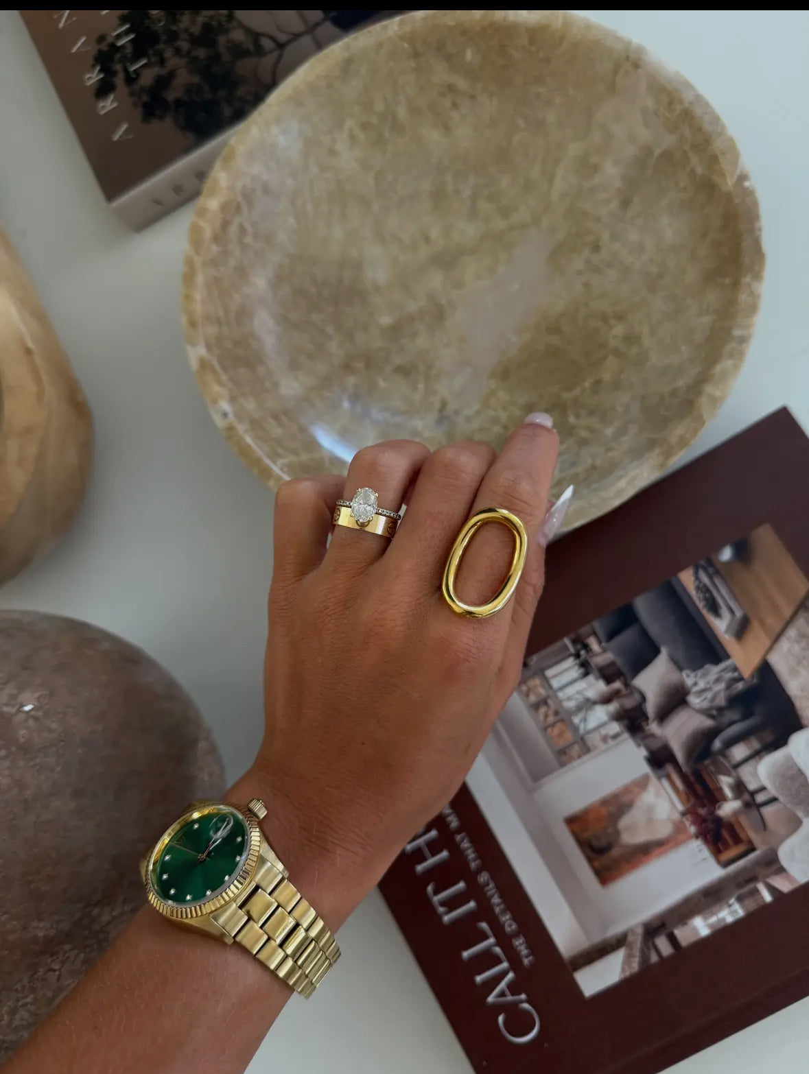 Gold Amanda Ring | Lifetime Warranty