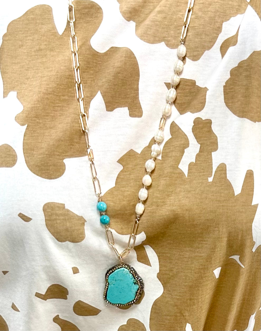 Wild West Turquoise Necklace - The Sassy Rack