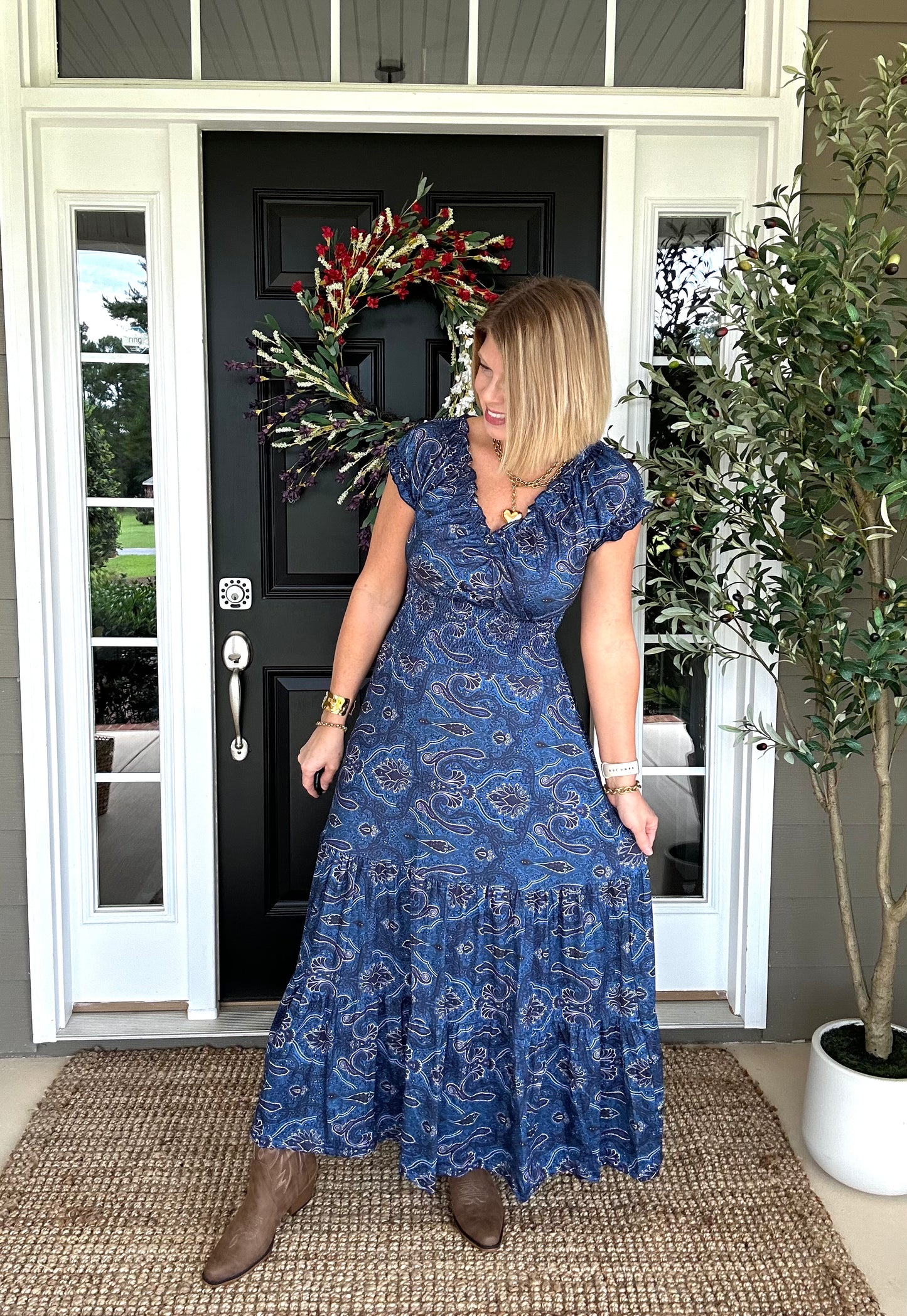 Santa Fe Maxi | Blue