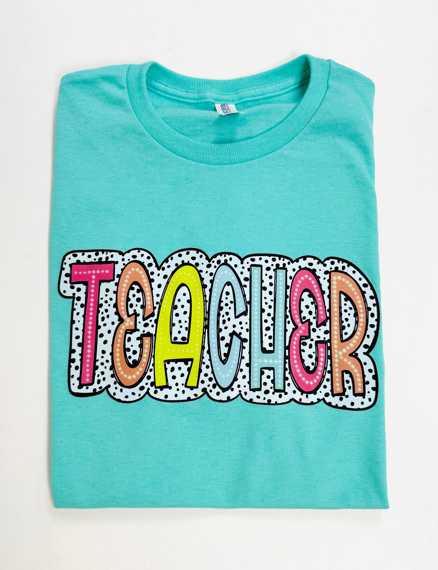 Teacher Tee | Mint - The Sassy Rack