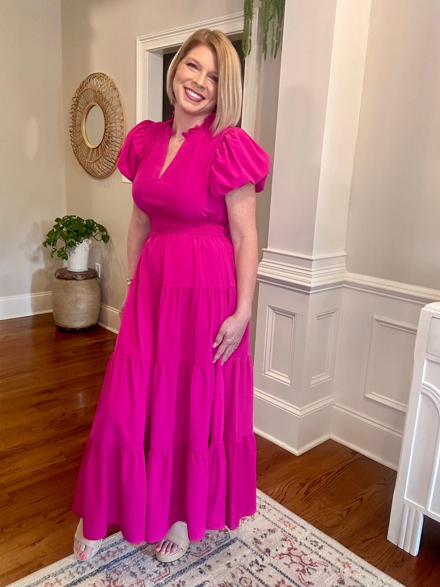 Feeling Pretty Maxi | Magenta