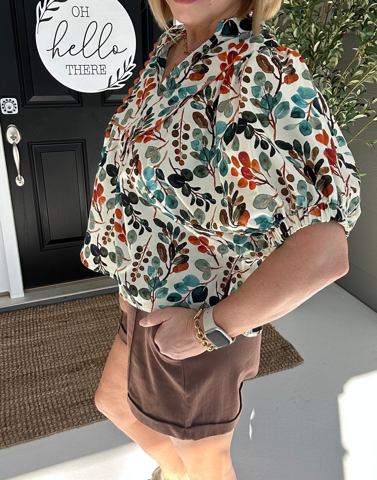 City Bloom Top | Floral
