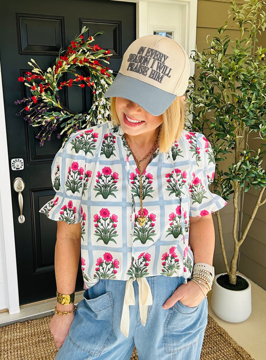 Floral Paradise Top
