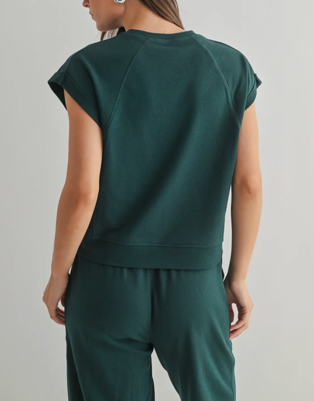 *LAST ONE* Weekender 2 Piece Jogger Set | Evergreen