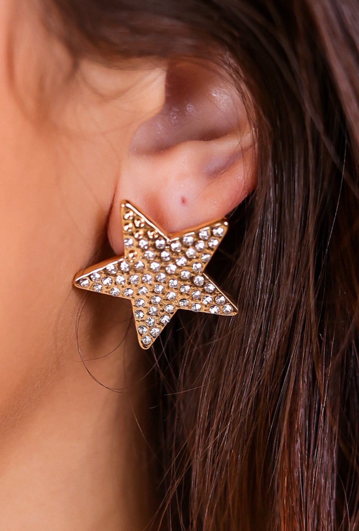 Twinkle, Twinkle Gold Star Earrings - The Sassy Rack