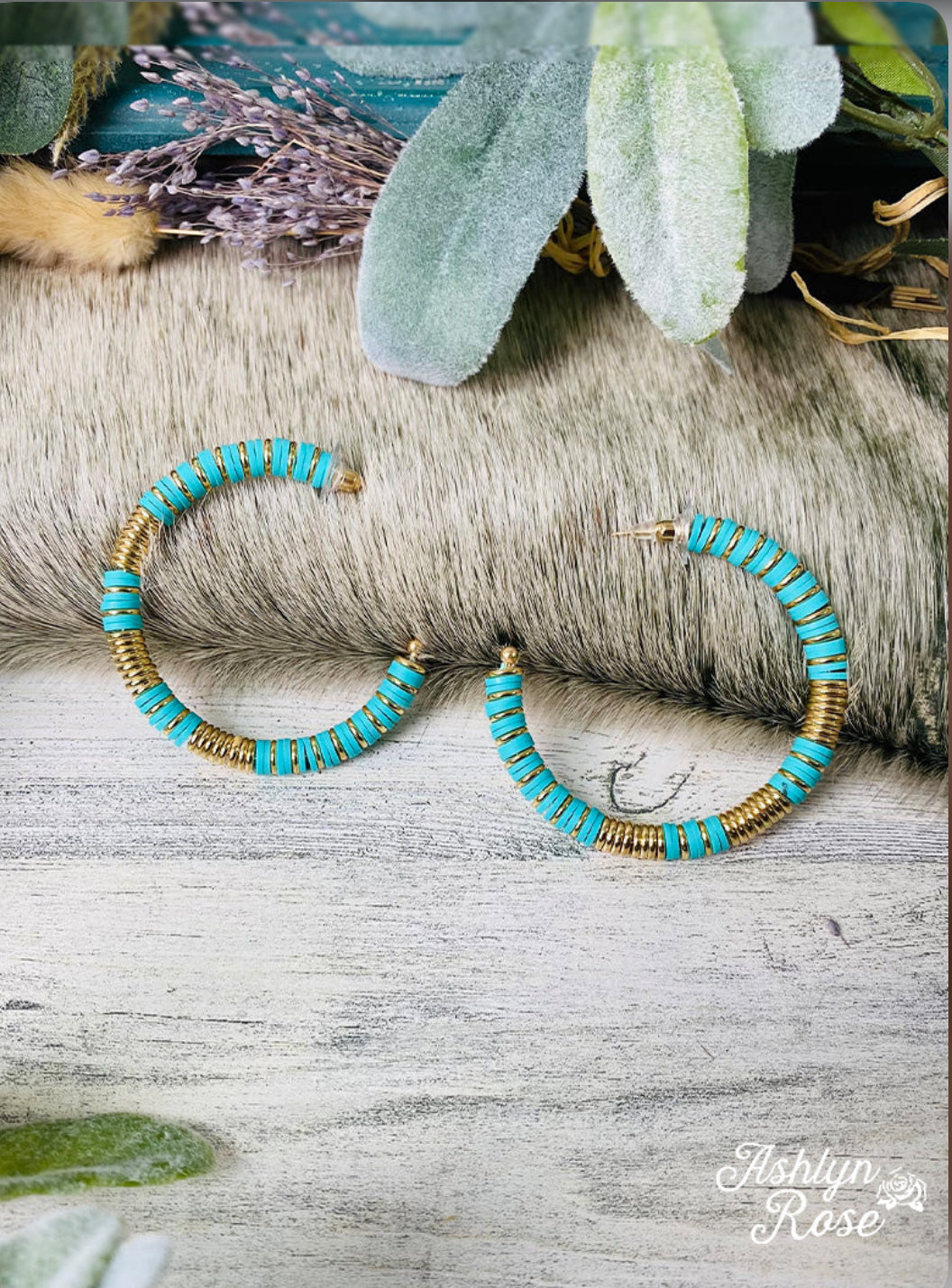 Take Me Out West Earrings | Turquoise - The Sassy Rack