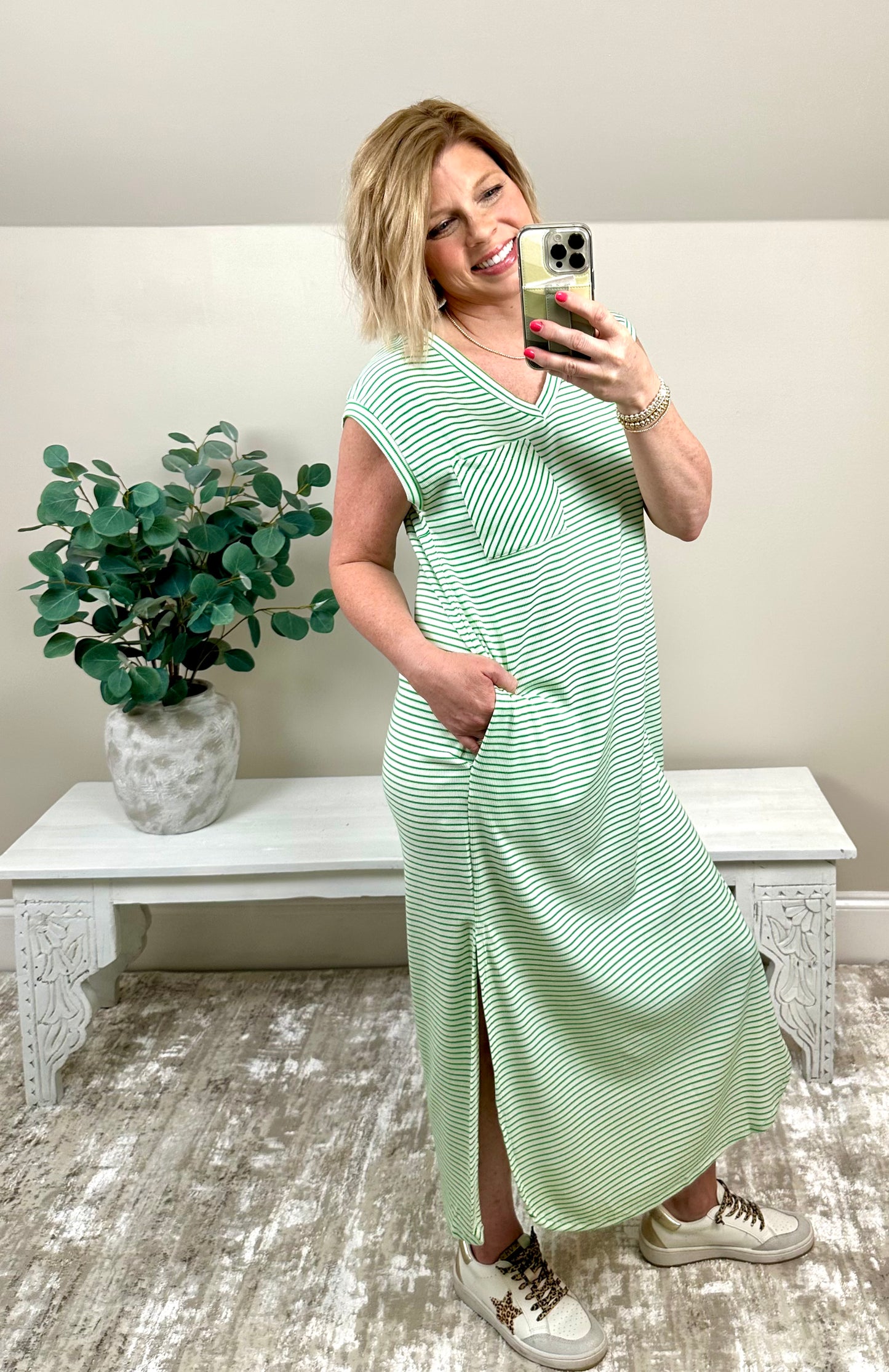 The Soft Stripe Maxi | 2 Colors