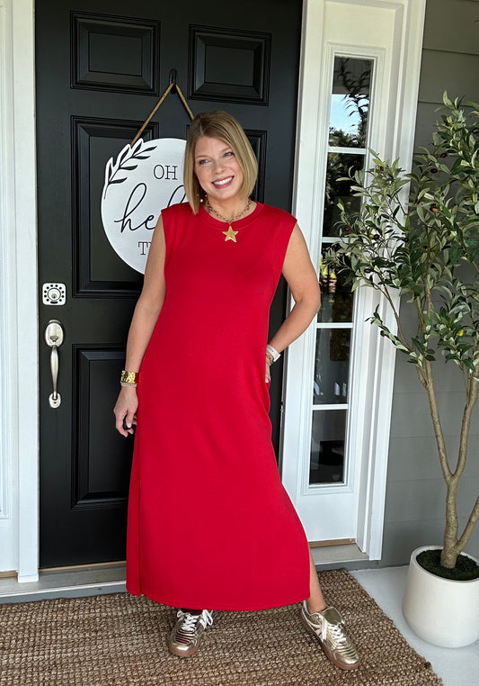 All Day Long Maxi | Red