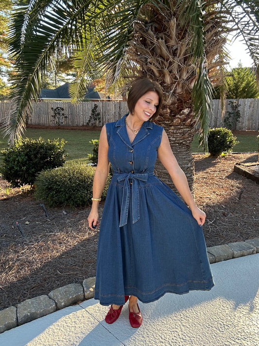 The Denver Classic Midi | Dark Denim