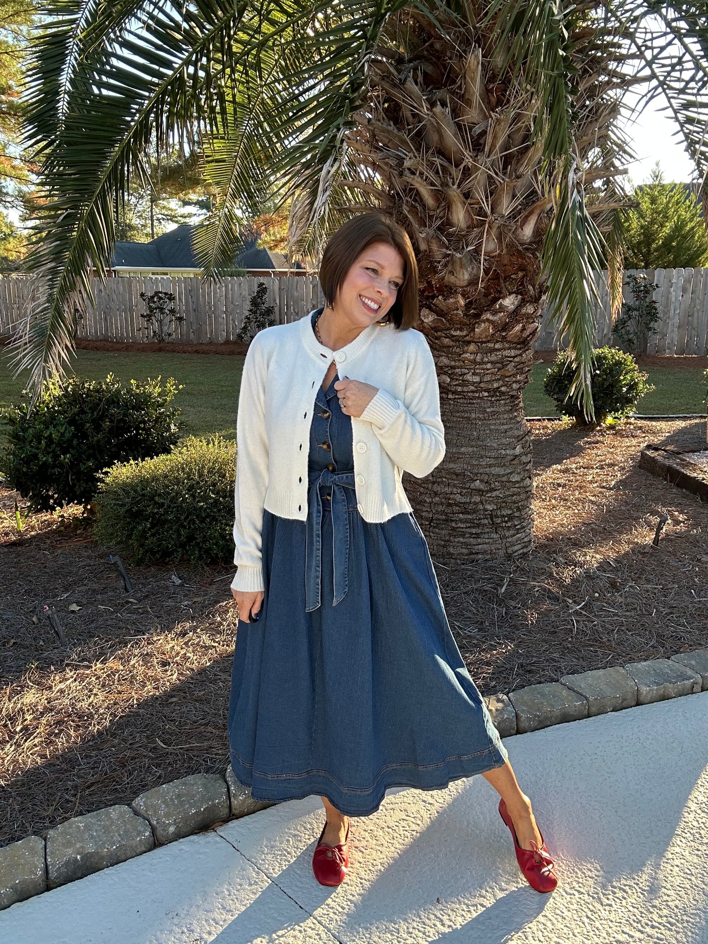 The Denver Classic Cardi | Ivory