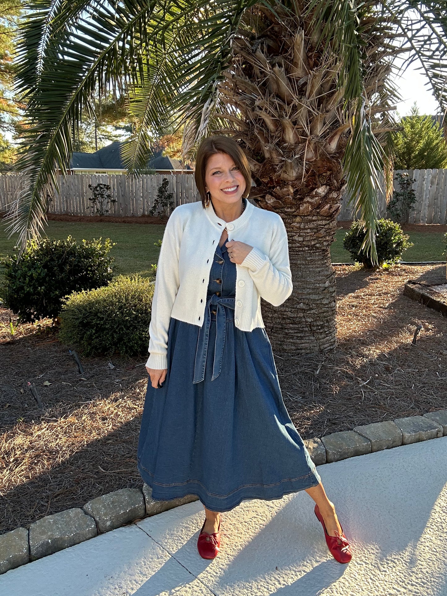 The Denver Classic Cardi | Ivory