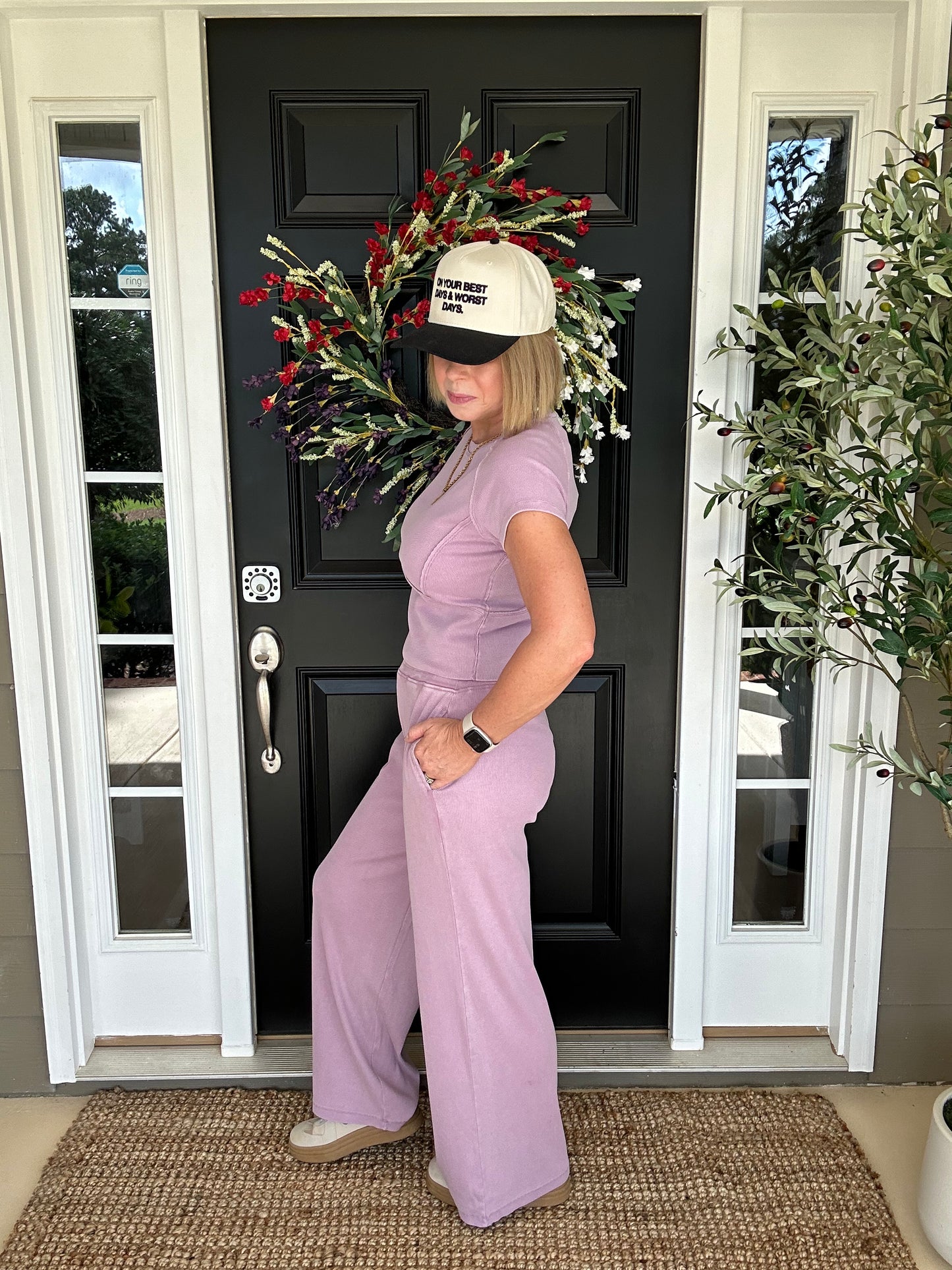 *LAST ONE* Salem Luxe Lounge Set | Purple Mist