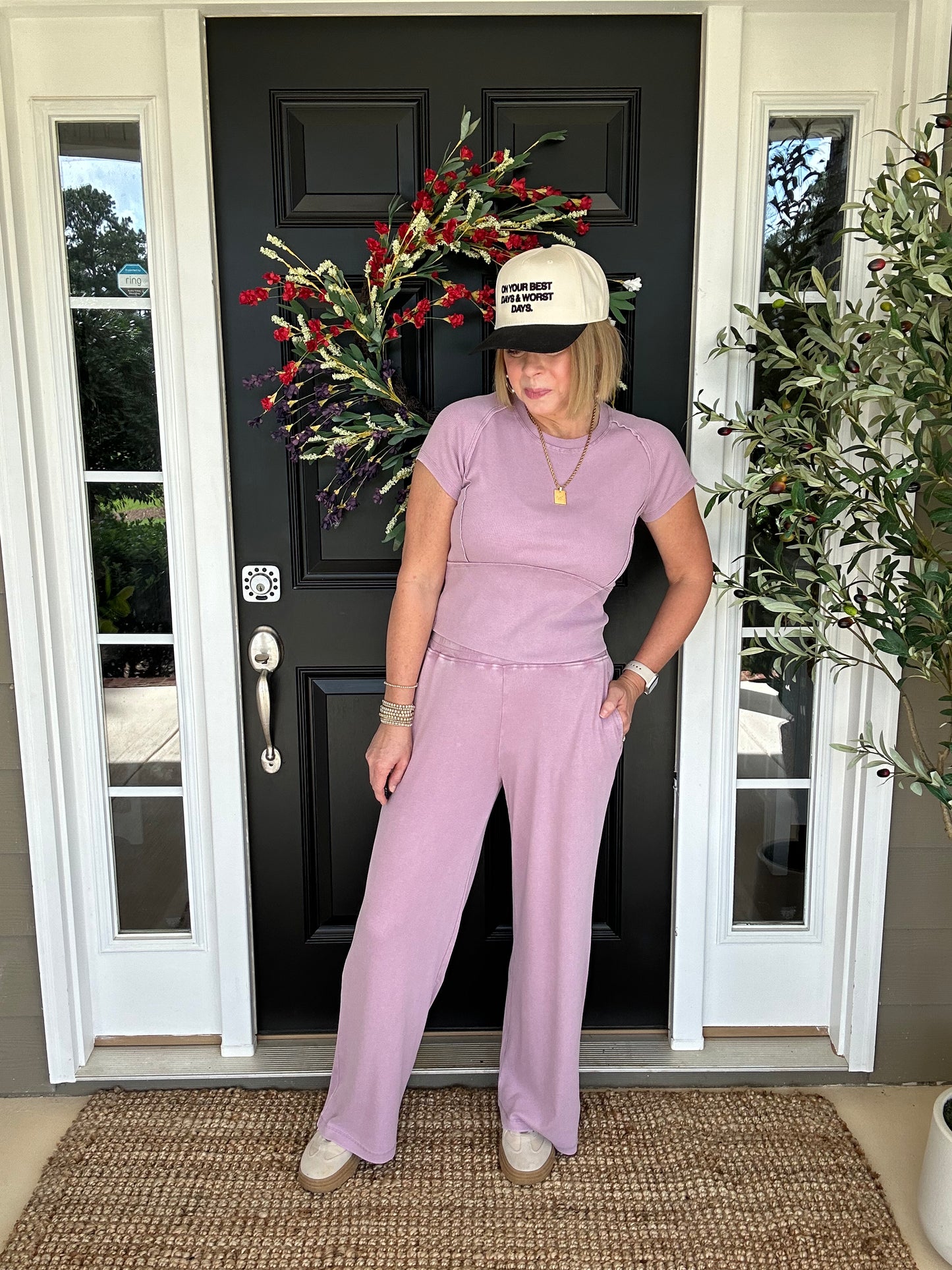 *LAST ONE* Salem Luxe Lounge Set | Purple Mist