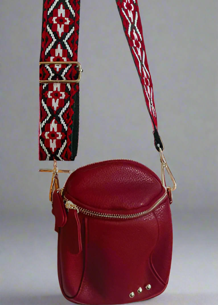 Ellie Crossbody Bag | Red